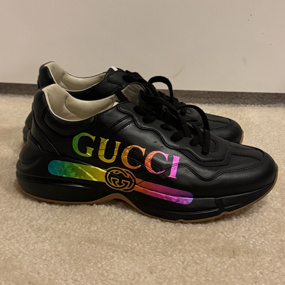 Gucci sneakers size 7.5 men unisex sneakers, mint condition! - Picture 1 of 6